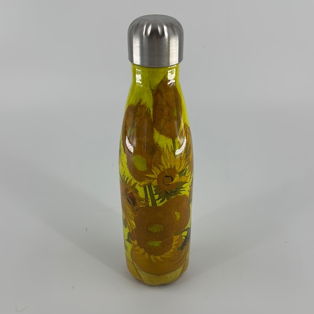 Van Gogh Sunflower Insulated Stainless Water Bottle NEW
